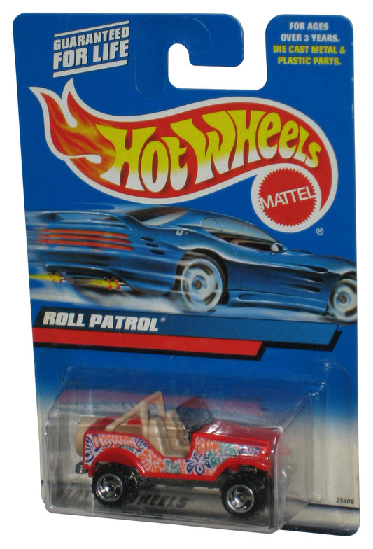 Hot Wheels (2000) Red Roll Patrol Toy Vehicle #199