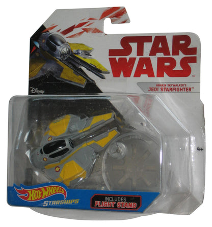 Star Wars Hot Wheels (2017) Anakin Skywalker's Jedi Starfighter Starships Toy - (Minor Shelf Wear)