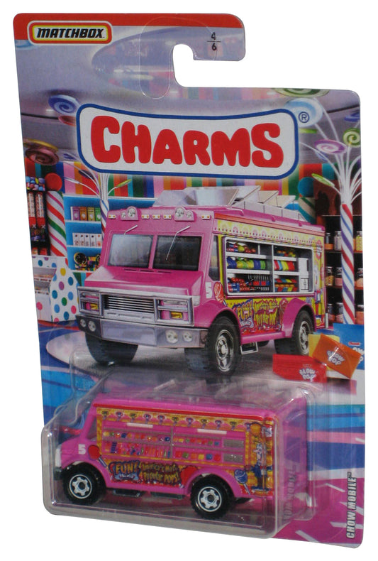 Matchbox Charms Chow Mobile (2019) Pink Toy Truck 4/6