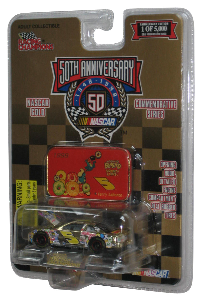 Nascar Racing Champions (1998) Gold Froot Loops 1:64 Commemorative Toy Car