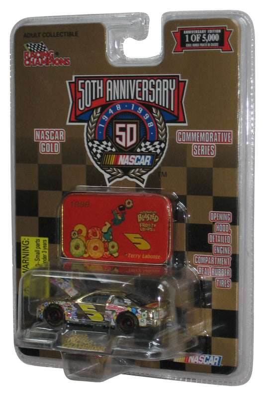 Nascar Racing Champions (1998) Gold Froot Loops 1:64 Commemorative Toy Car
