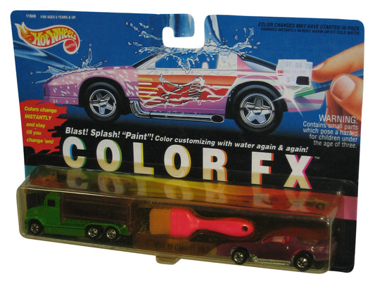 Hot Wheels Color Changers FX Tanker & '92 Camaro (1993) Mattel Toy Car Set