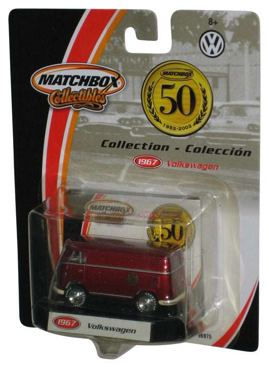 Matchbox Collectibles (2001) Red 1967 Volkswagen Toy Bus
