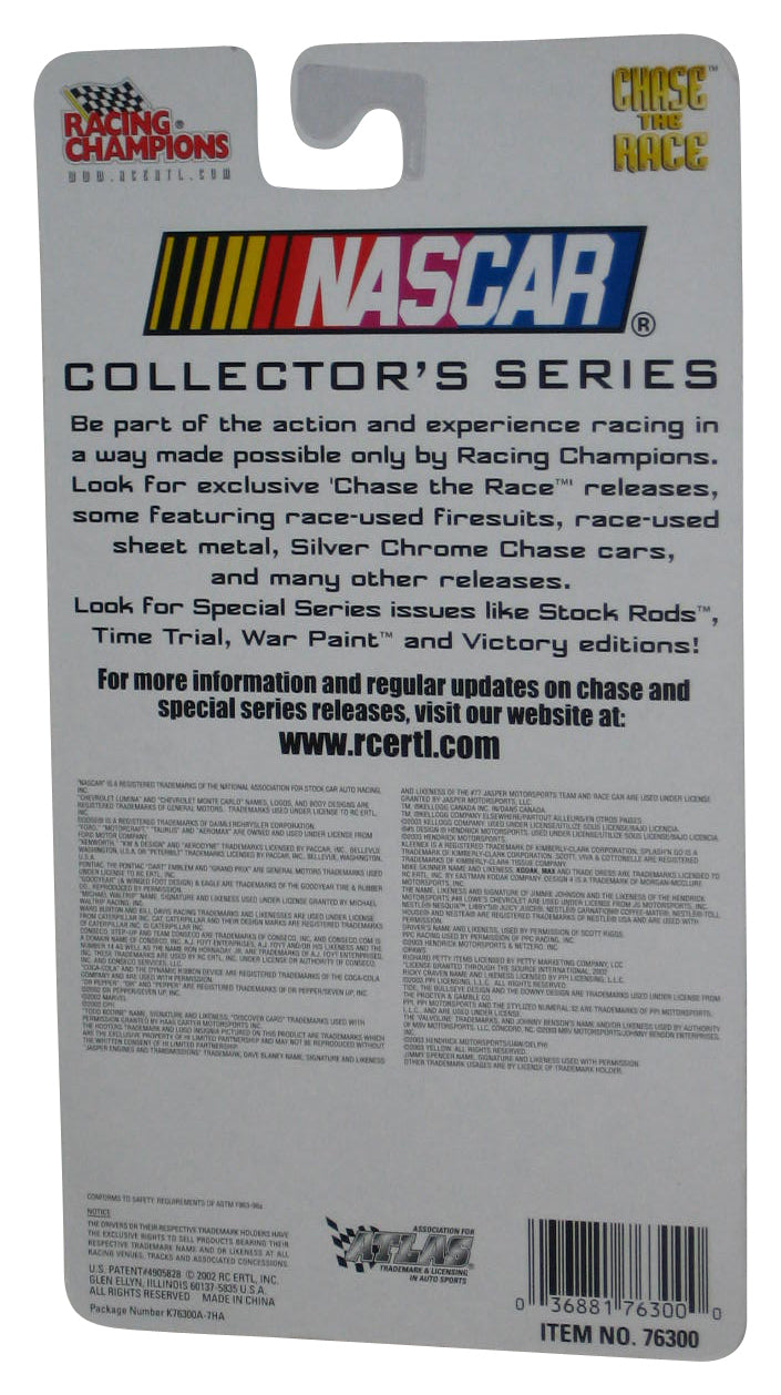 Nascar Racing Champions Chase The Race (2007) Ertl Ward Burton CAT Chrome Car #22