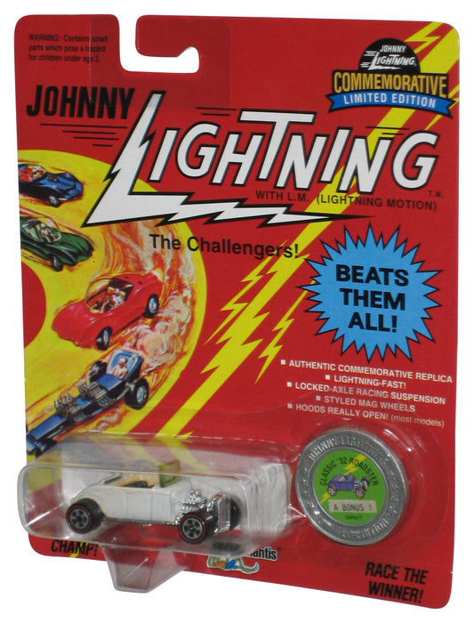 Johnny Lightning The Challengers (1993) White Classic '32 Roadster A Bonus Series K Toy Car