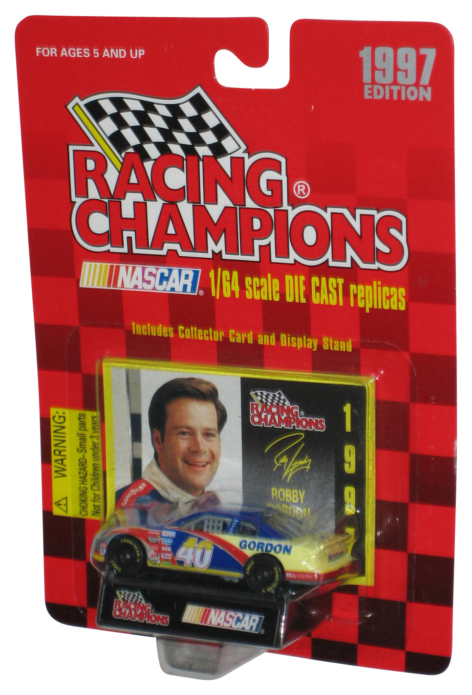 Nascar Racing Champions (1997) Robby Gordon Toy Car #40