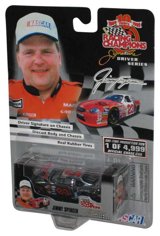 Nascar Racing Champions (1999) Signature Driver Series Jimmy Spencer Silver Chrome Toy Car