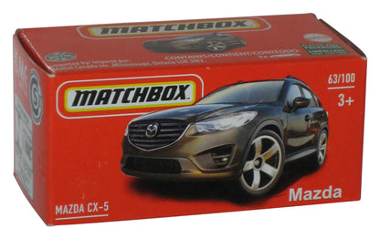 Matchbox Mazda CX-5 (2021) Mattel Black Power Grabs Box Toy Car 63/100