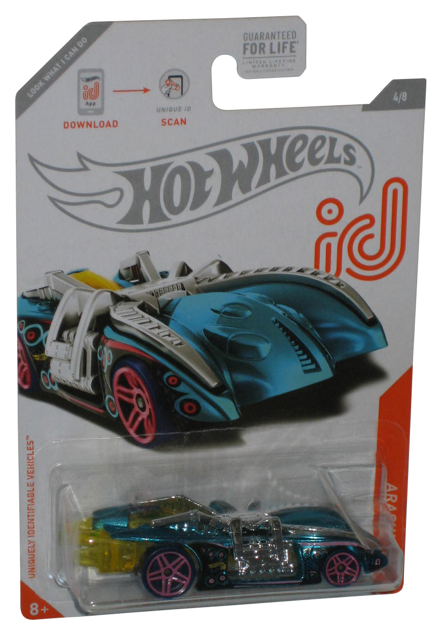 Hot Wheels id (2019) Blue Arachnorod Toy Car 4/8