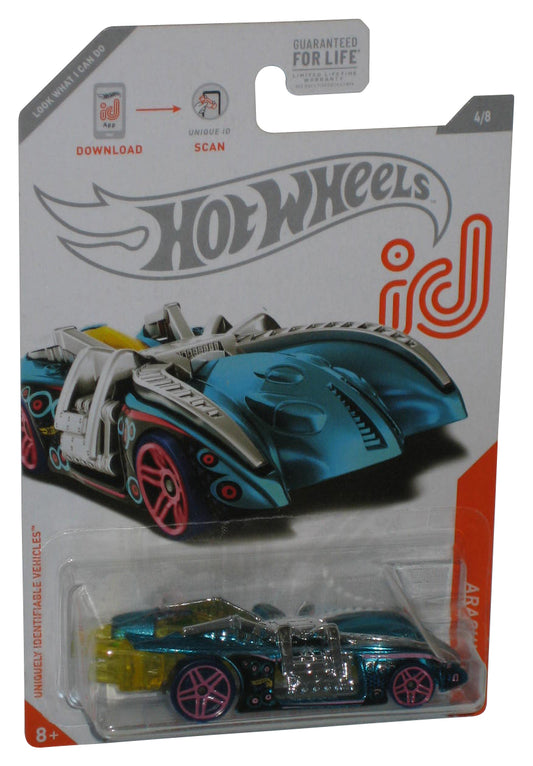 Hot Wheels id (2019) Blue Arachnorod Toy Car 4/8
