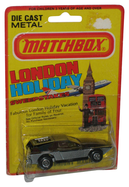 Matchbox Midnight Magic (1981) Lesney No. 51 Silver & Black Toy Car - (London Holiday Card)