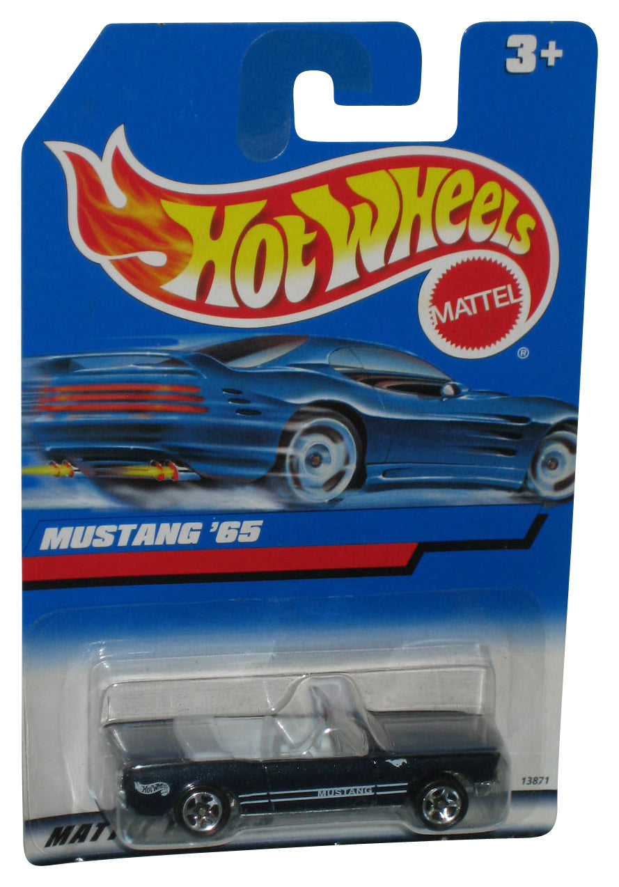 Hot Wheels Mustang '65 (1997) Mattel Black Toy Car