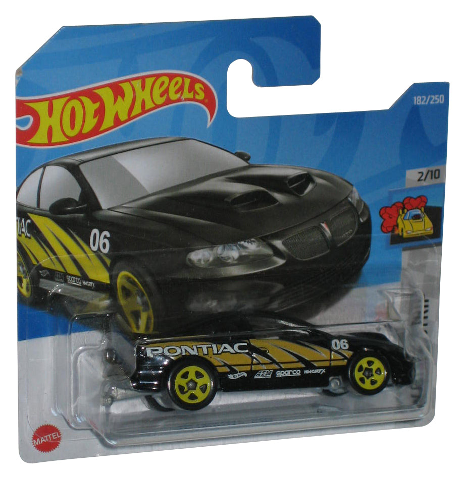 Hot Wheels HW Drag Strip 2/10 (2021) Black '06 Pontiac GTO Car 182/250 - (Short Card)