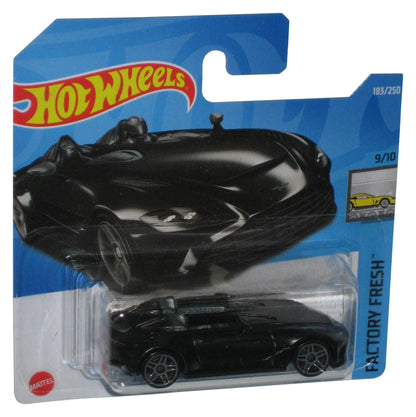 Hot Wheels Factory Fresh 9/10 (2021) Black Aston Martin V12 Speedster Car 183/250 - (Short Card)