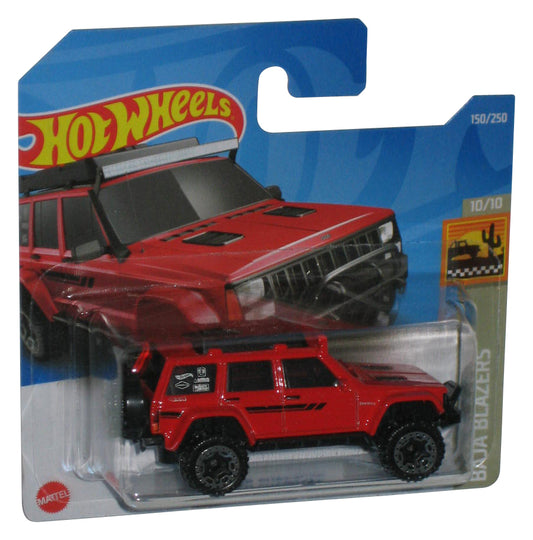 Hot Wheels Baja Blazers 10/10 (2022) Red '95 Jeep Cherokee Truck 150/250 - (Short Card)