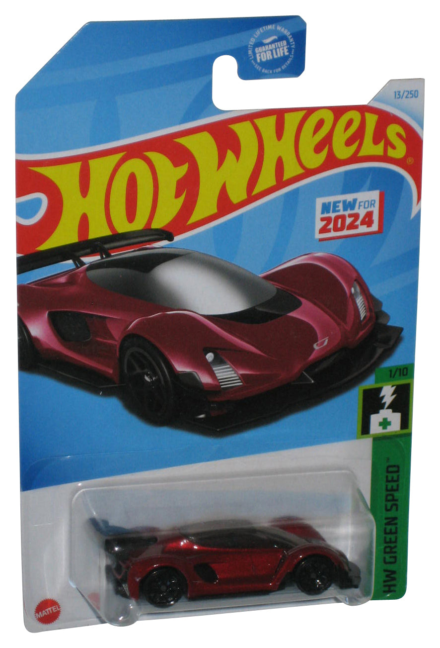 Hot Wheels HW Green Speed 1/10 (2021) Red Czinger 21C Toy Car 13/250