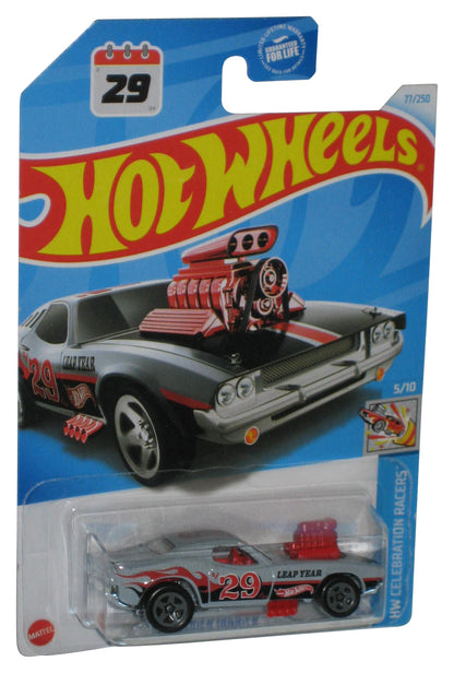Hot Wheels HW Celebration Racers 5/10 (2021) Gray Rodger Dodger Toy Car 77/250