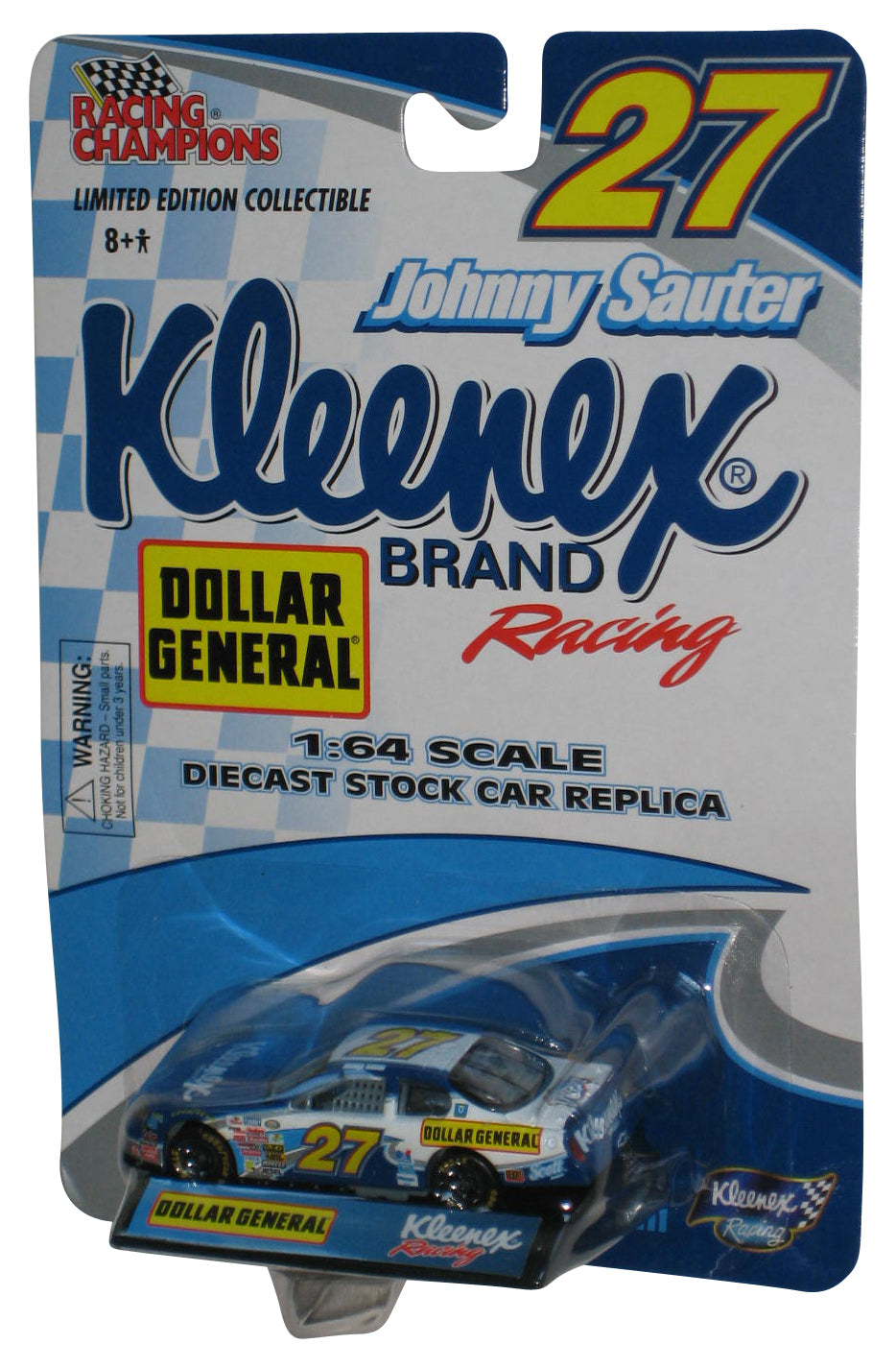 Racing Champions Johnny Sauter Kleenex Brand Racing (2004) RC2 Dollar General Blue Toy Car #27