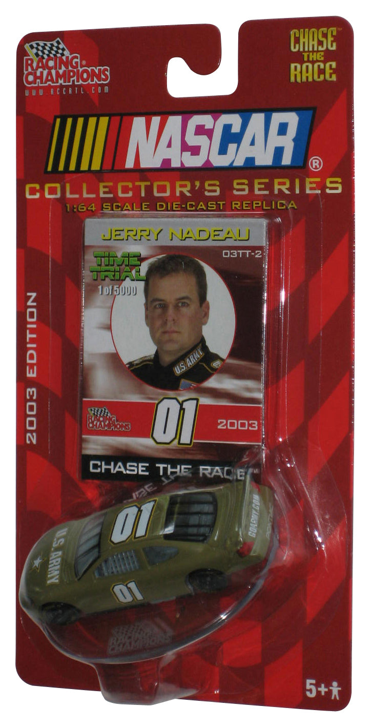Nascar Racing Champions (2003) Ertl Chase The Race Jerry Nadeau Time Trial Green U.S. Army Toy Car