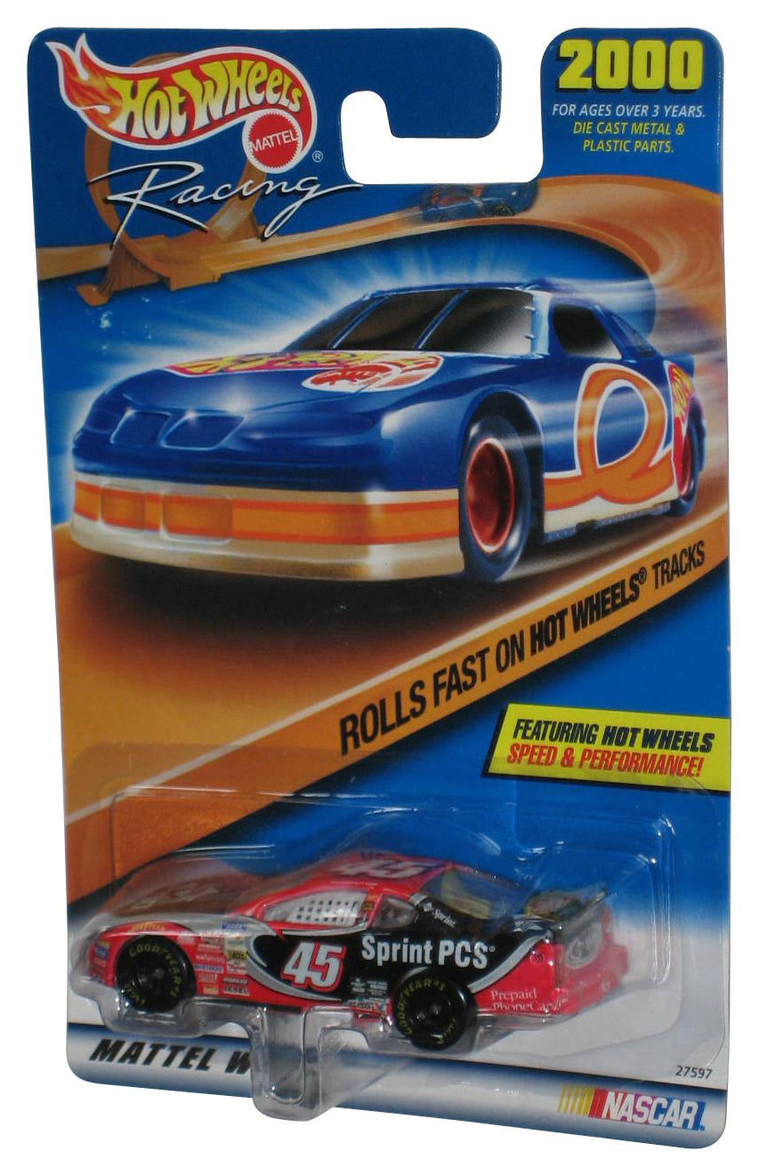 Hot Wheels Racing (2000) Nascar Black & Red Sprint PCS Toy Car