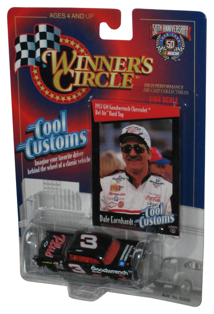 Winner's Circle Cool Customs (1998) Kenner Dale Earnhardt Black 1957 GM Goodwrench Chevrolet Bel Air Hard Top Toy Car