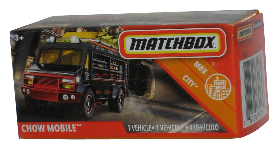 Matchbox MBX City (2019) Black Chow Mobile Power Grabs Box Toy Vehicle