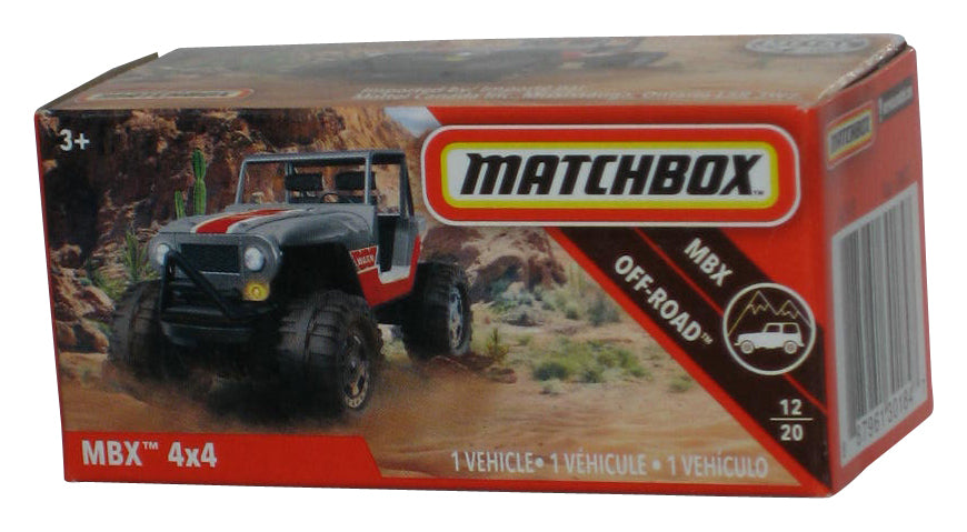 Matchbox MBX 4x4 Off-Road 12/20 (2019) Power Grabs Box Silver Toy Car 74/100