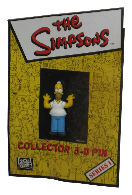 The Simpsons Series 1 (2003) Hot Properties Homer Ooh Collector 3-D Pin