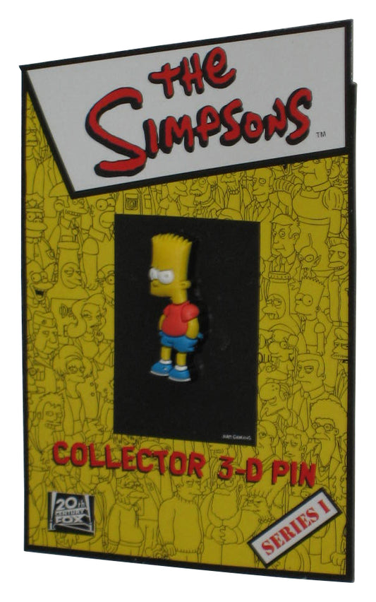 The Simpsons Series 1 (2003) Hot Properties Bart Collector 3-D Pin
