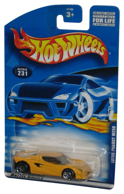 Hot Wheels Lotus Project M250 (2001) Yellow Collector Toy Car #231