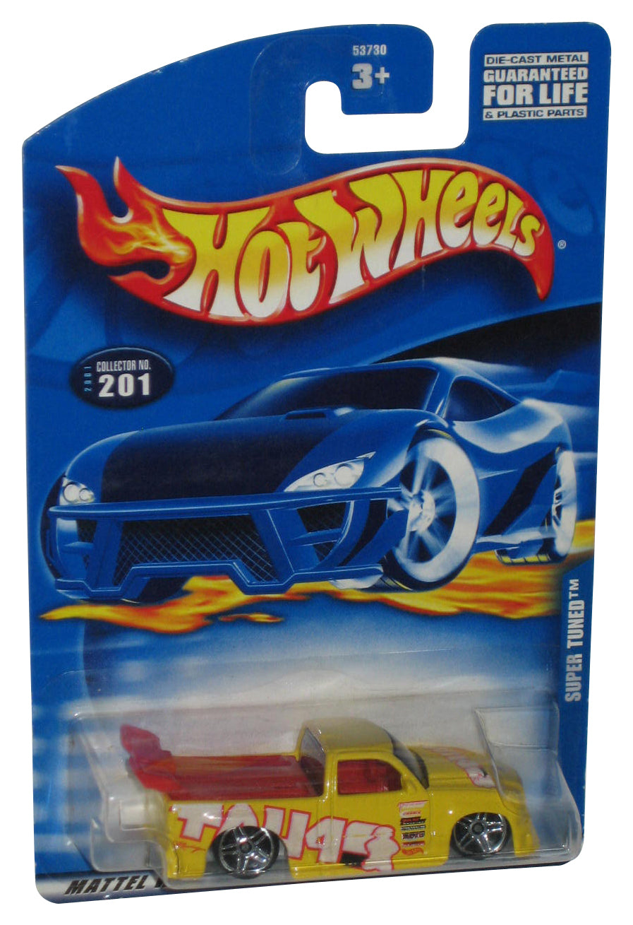 Hot Wheels Super Tuned (2001) Collector Yellow Toy Truck #201