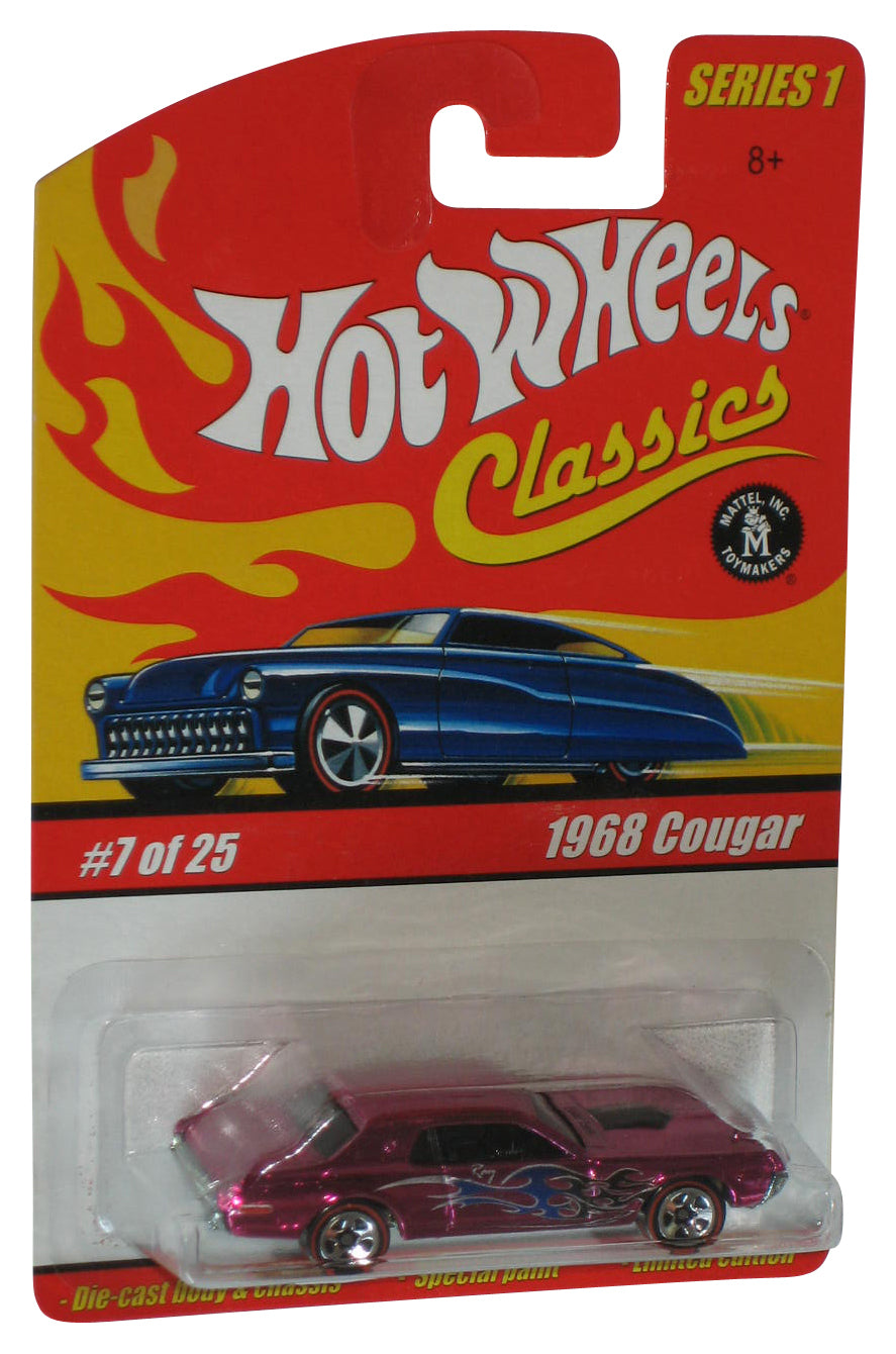 Hot Wheels Classics Series 1 (2004) Pink 1968 Cougar Toy Car 7/25