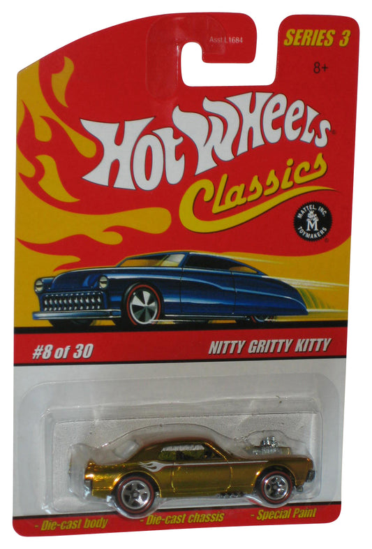 Hot Wheels Classics Series 3 (2006) Gold Nitty Gritty Kitty Toy Car 8/30