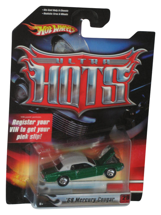 Hot Wheels Ultra Hots (2007) Green '68 Mercury Cougar Toy Car 29/36