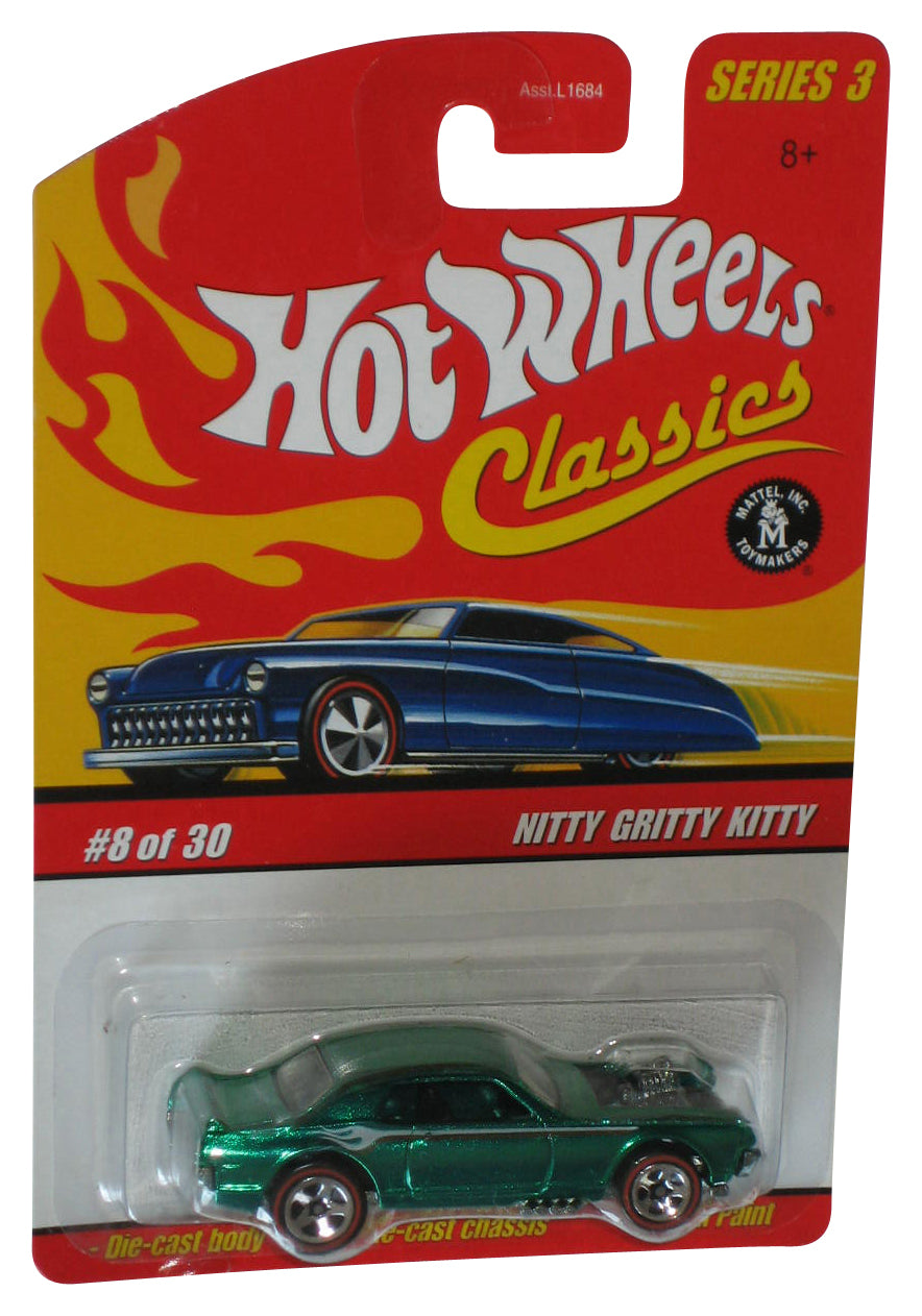 Hot Wheels Classics Series 3 (2006) Green Nitty Gritty Kitty Toy Car 8/30
