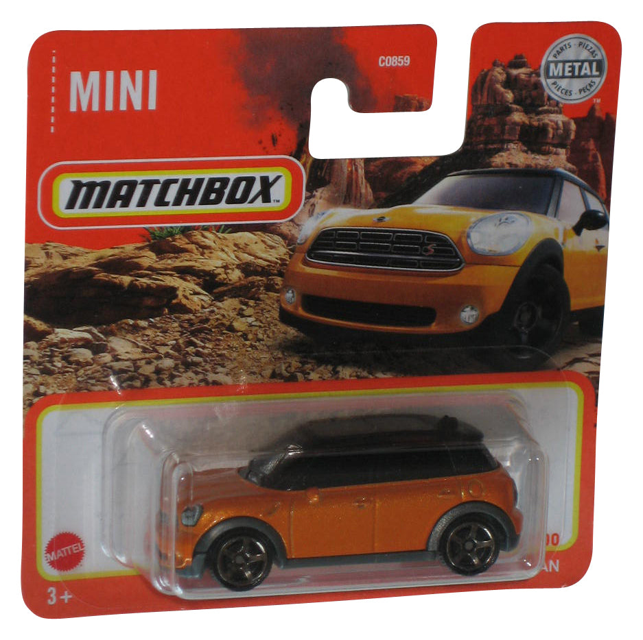 Matchbox 2011 Mini Countryman (2020) Orange Toy Car 51/100 - (Short Card)