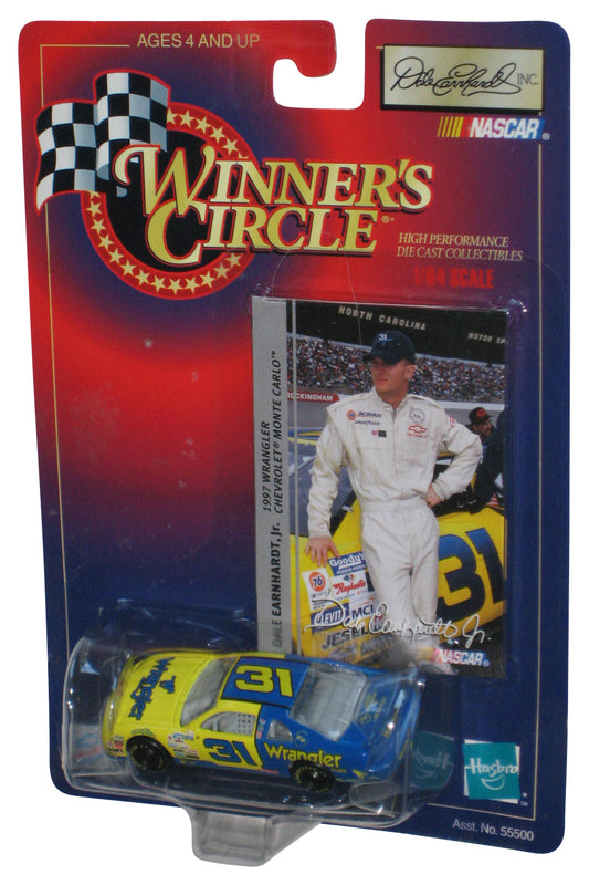 Winner's Circle Nascar 1997 Wrangler Chevrolet Monte Carlo Dale Earnhardt Yellow & Blue Toy Car #31