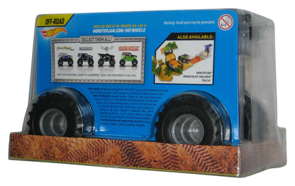 Hot Wheels Monster Jam (2015) Off-Road Black Die-Cast Metal Body Toy Truck