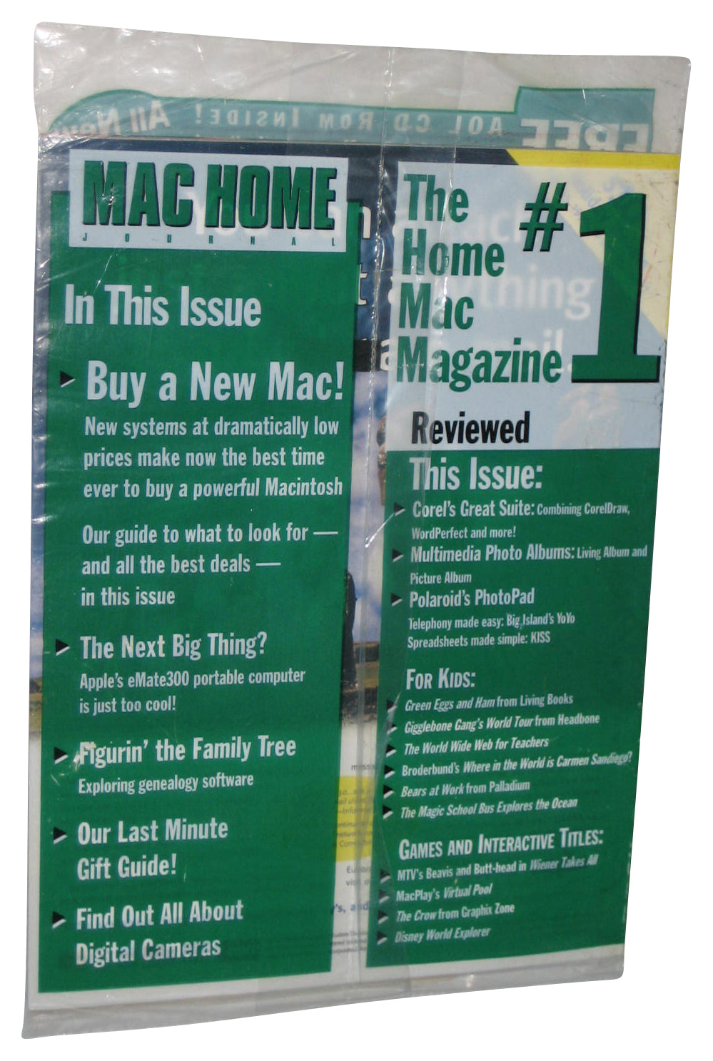 Mac Home Buyers Guide Vol. 5 No. 1 January 1997 Magazine Book w/ CD