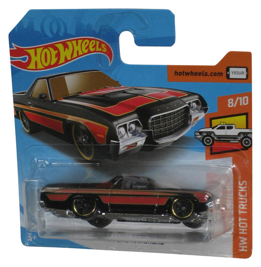 Hot Wheels HW Trucks 8/10 (2017) Black '72 Ford Ranchero Toy Car 29/250 - (Short Card)