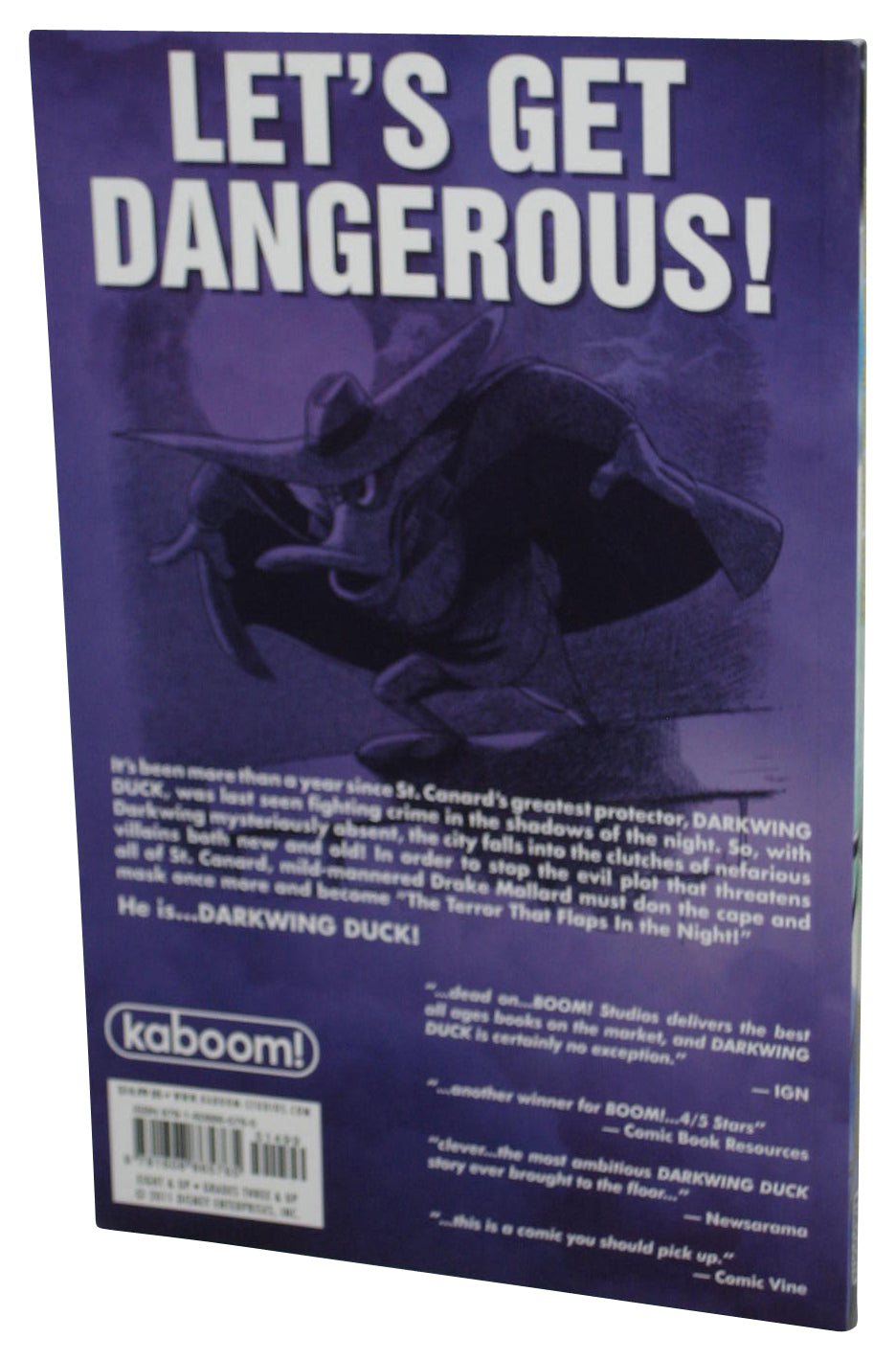 Disney Darkwing Duck Knight Returns (2010) Kaboom Paperback Book