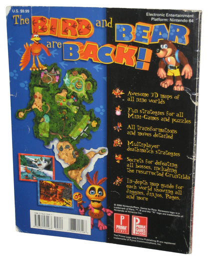 Banjo-Tooie Prima Games (2000) Official Strategy Guide Book