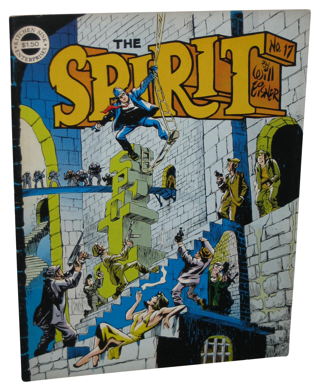 The Spirit Kitchen Sink Comix Will Eisner (1977) Magazine Book #17