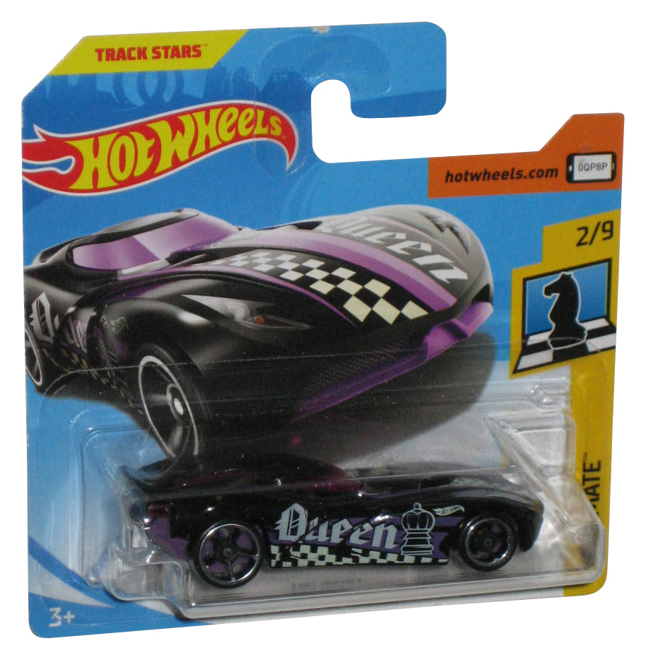 Hot Wheels Checkmate 2/9 (2018) Purple Velocita Toy Car 138/365 - (Short Card)
