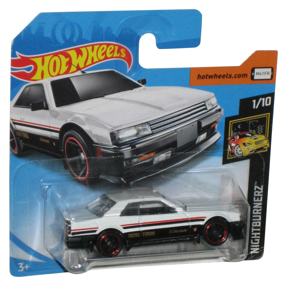 Hot Wheels Nightburnerz 1/10 (2017) White & Black Nissan Skyline RS KDR30 Car 48/250 - (Short Card)
