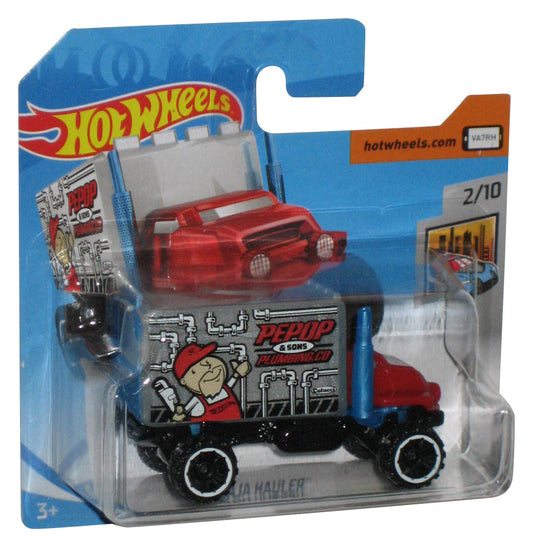 Hot Wheels HW Metro 2/10 (2017) Baja Hauler Grey & Red Toy Car 354/365 - (Short Card)