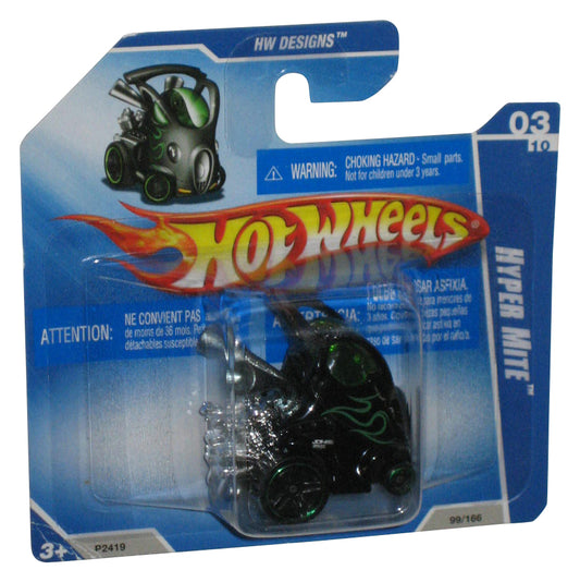 Hot Wheels HW Designs 03/10 Black & Green Hyper Mite Toy Car 99/190