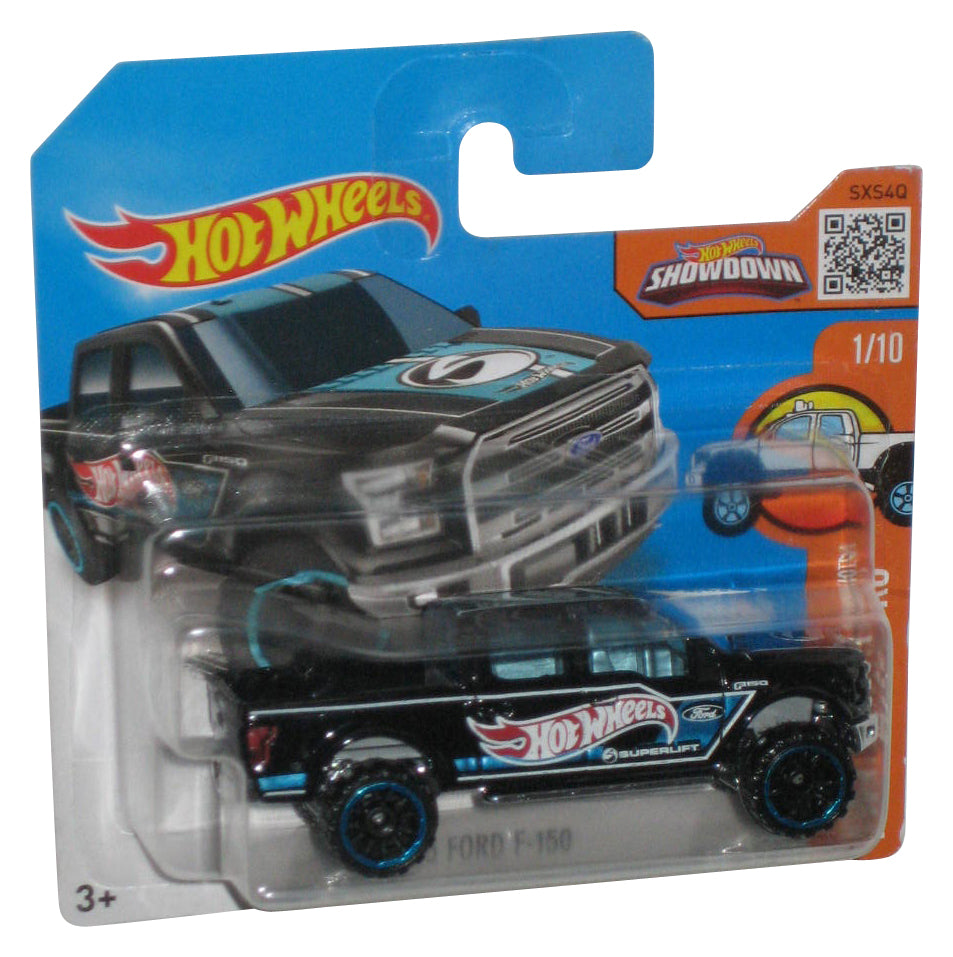 Hot Wheels HW Trucks 1/10 (2015) Black '15 Ford F-150 Toy 141/250 - (Short Card)