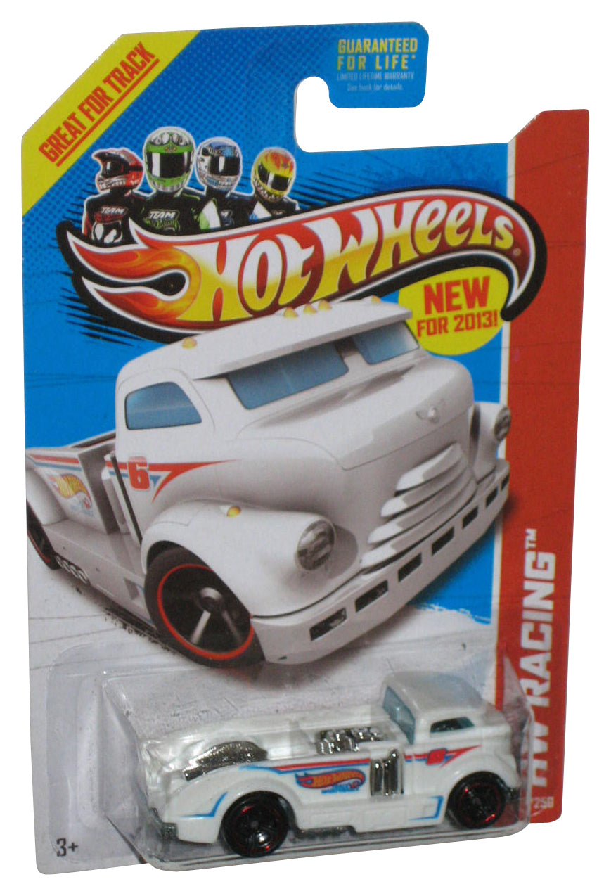 Hot Wheels HW Racing (2012) White Mig Rig Toy Truck 109/250