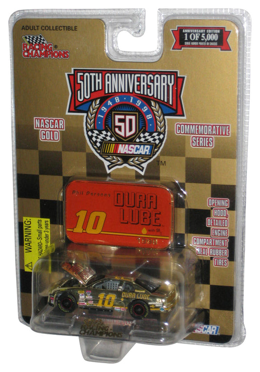 Nascar Racing Champions 50th (1998) Gold Duba Lube Toy Car #10